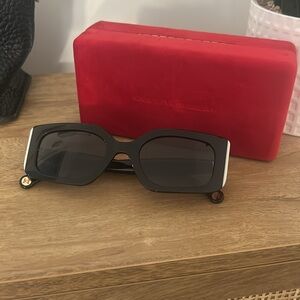 Carolina Herrera square rectangle sunglasse